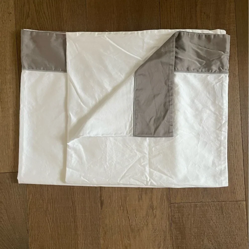 RH Restoration Hardware Italy 2 King Pillowcases 19x36" 100% Cotton - Picture 4 of 7